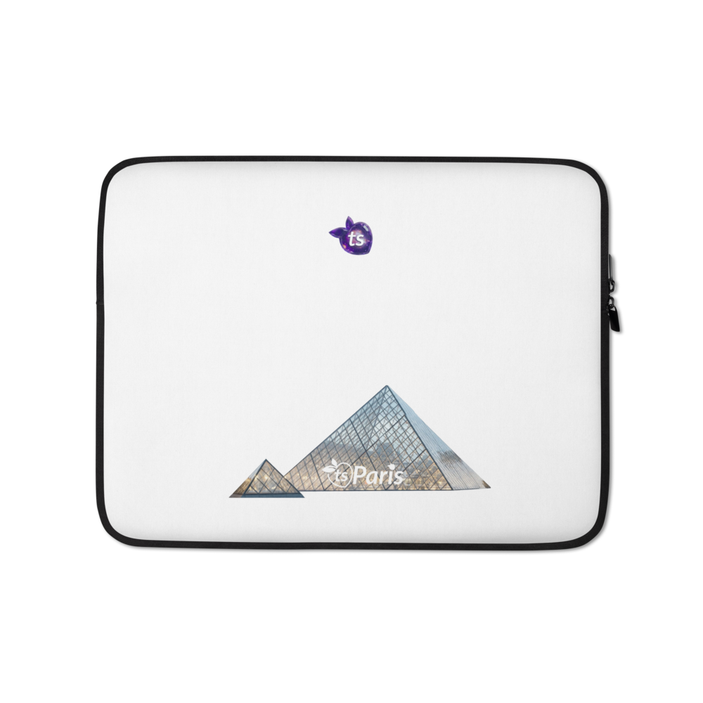 tsgabrielle® • Paris - The Louvre Pyramid • Pokrowiec na laptopa • 2 rozmiary - 13" and 15"