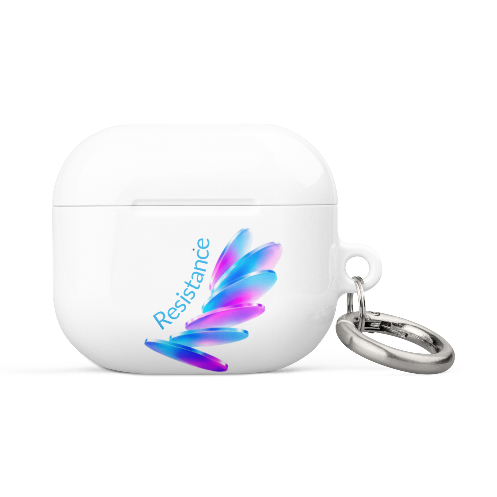 tsgabrielle® • Pride 26 • Etui Kompatybilne z AirPods® • Białe