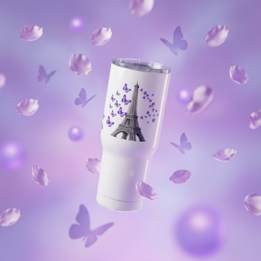 tsgabrielle® • Paryż - Wieża Eiffla • Kubek z Uchem • 2 Rozmiary - View 7