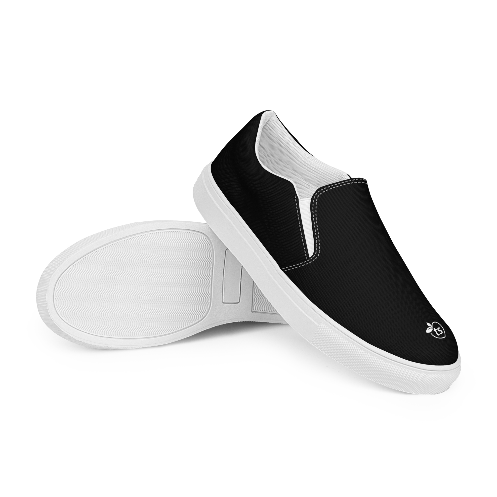 tsgabrielle® • Dla Niego • Wsuwane Buty Płócienne • Czarne - View 9
