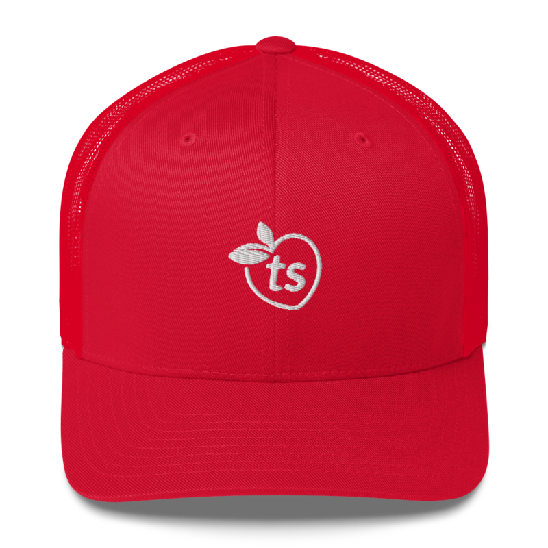 tsgabrielle® • Trucker Cap • Czerwony