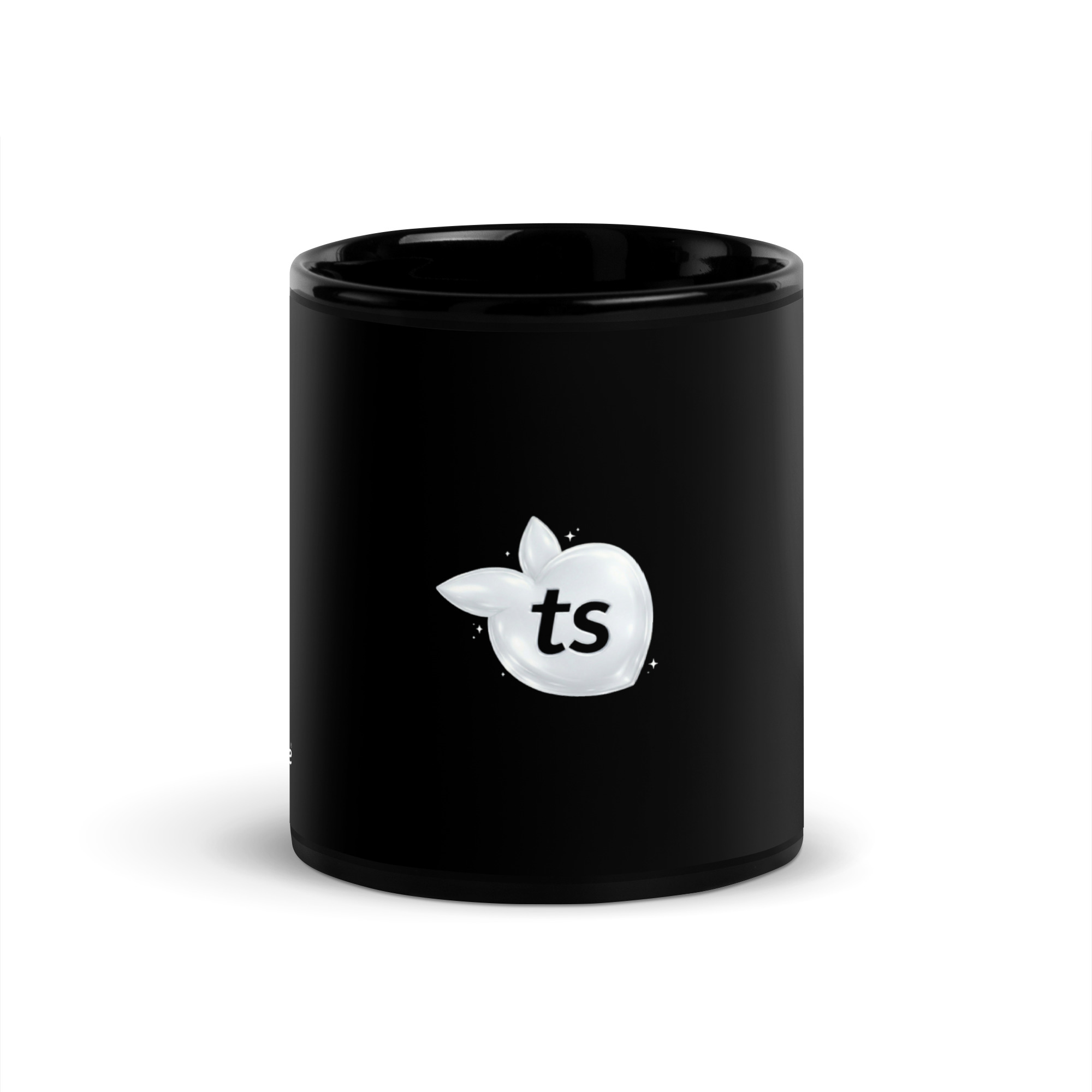 tsgabrielle® • Lśniąca Filiżanka • Czarny • Ceramika • 2 Rozmiary