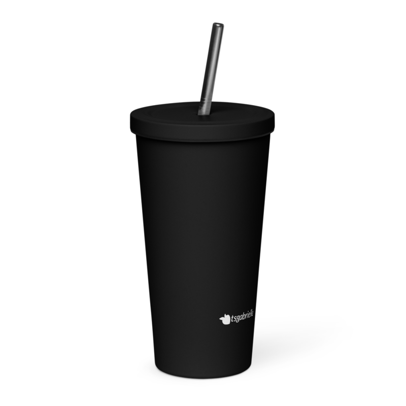 tsgabrielle® • kubek termiczny • Stainless Steel • czarny • 20 oz