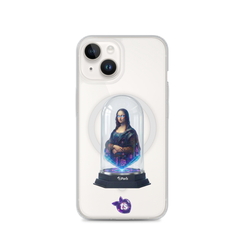 tsgabrielle® • Paris - Da Vinci • Case kompatybilne z iPhone® • Clear • MagSafe® • najnowsze modele