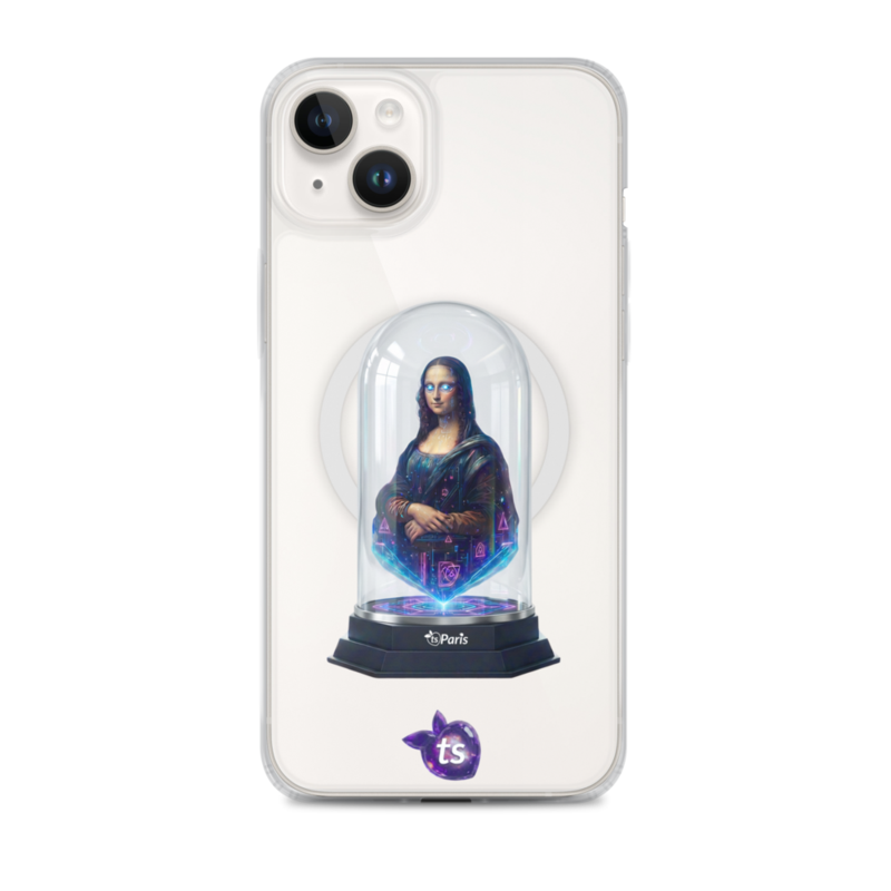 tsgabrielle® • Paris - Da Vinci • Case kompatybilne z iPhone® • Clear • MagSafe® • najnowsze modele - View 2
