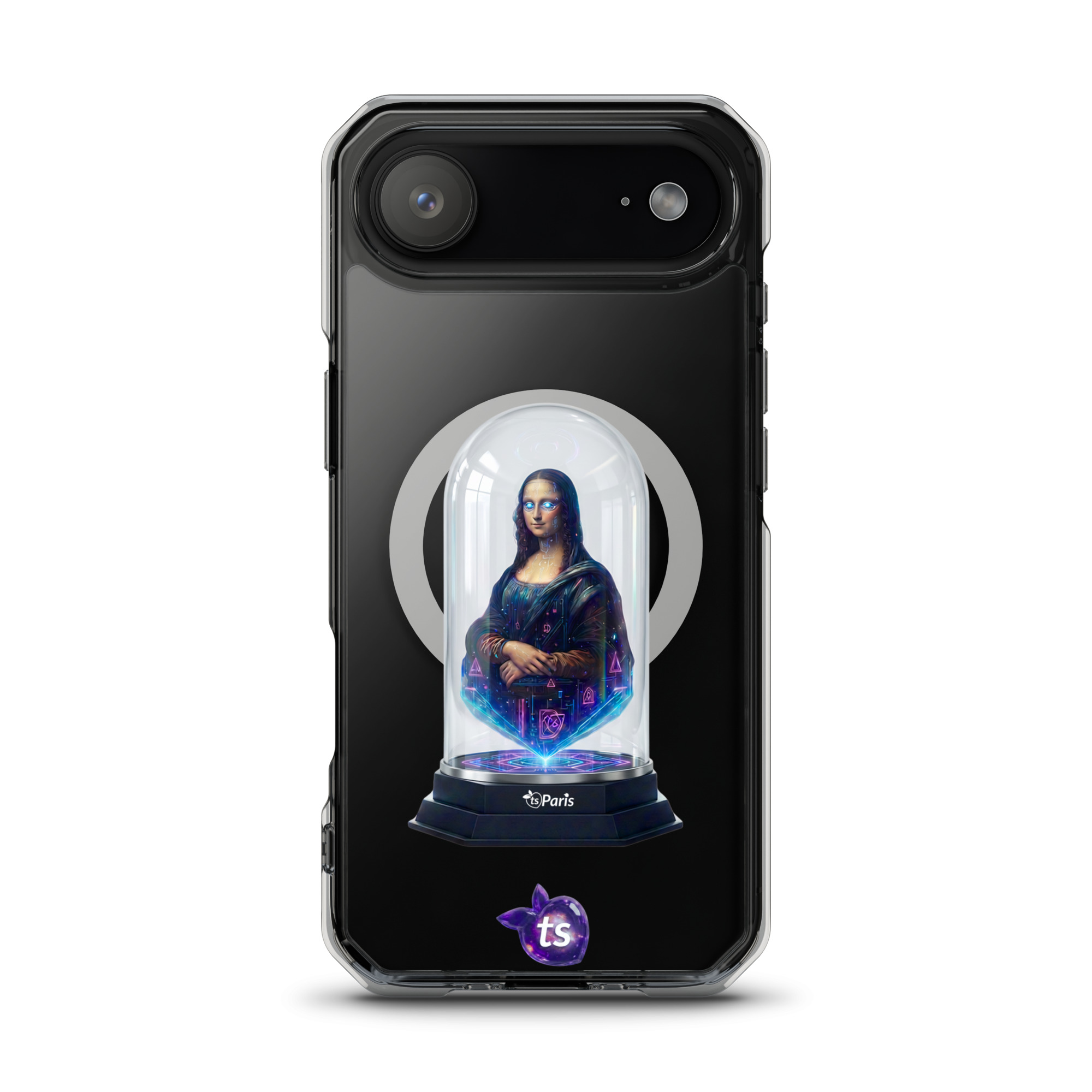 tsgabrielle® • Paris - Da Vinci • Case kompatybilne z iPhone® • Clear • MagSafe® • najnowsze modele