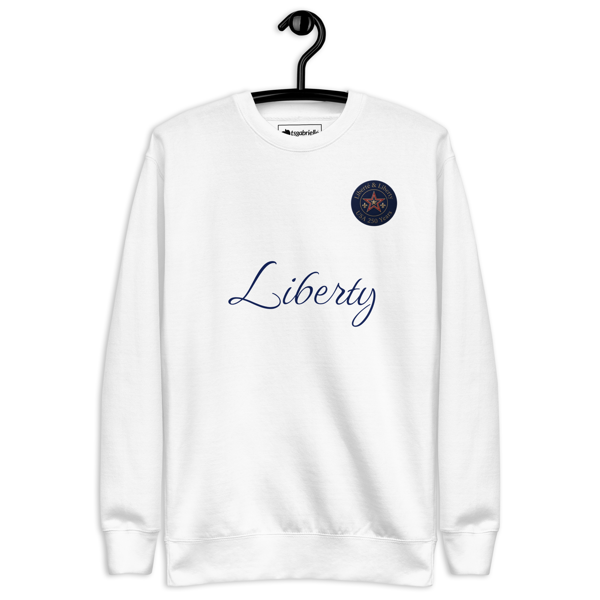 tsgabrielle® For Him • Liberty • Premium Bluza dresowa - White - View 7