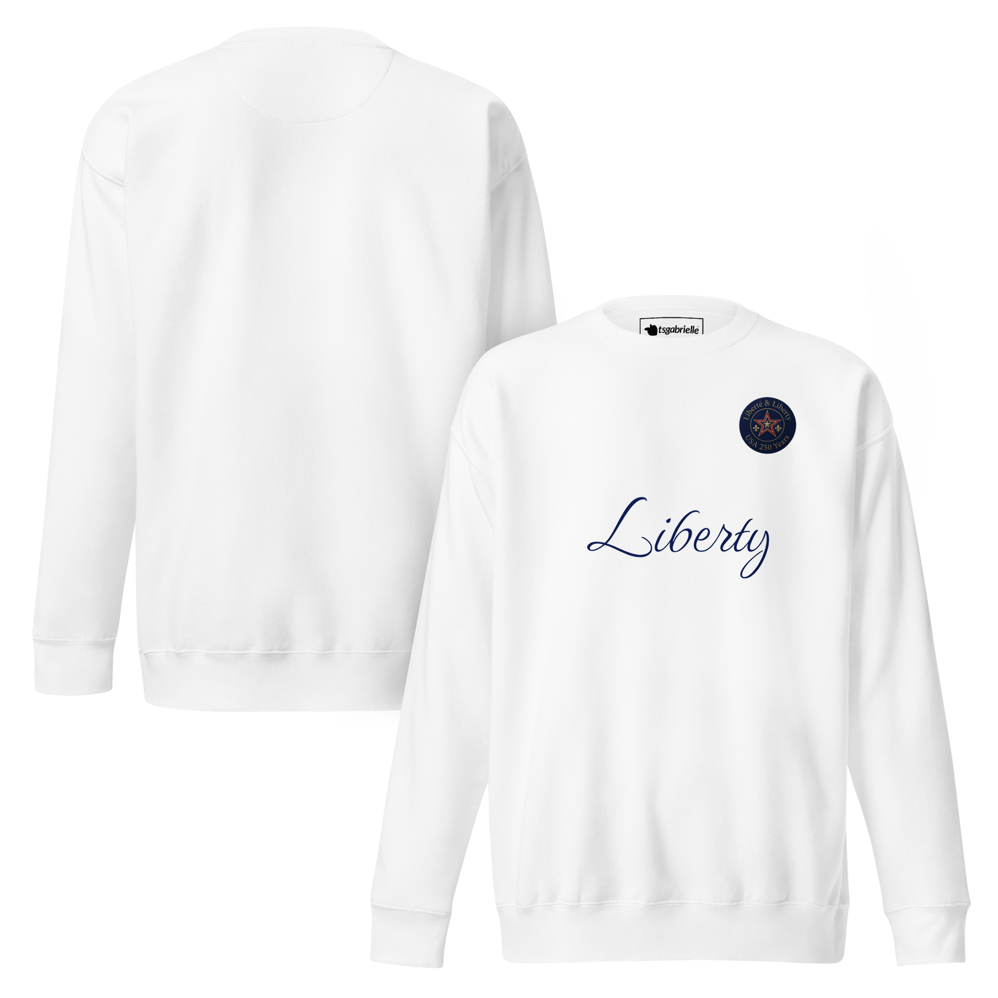 tsgabrielle® For Him • Liberty • Premium Bluza dresowa - White - View 9