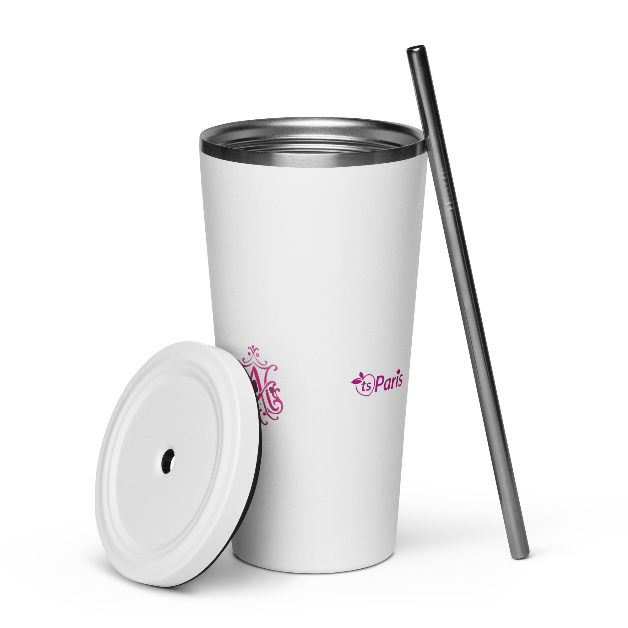 tsgabrielle® • Paryż - Maria Antonina • Pojemnik • Stal nierdzewna • Biały • 20 oz - View 6