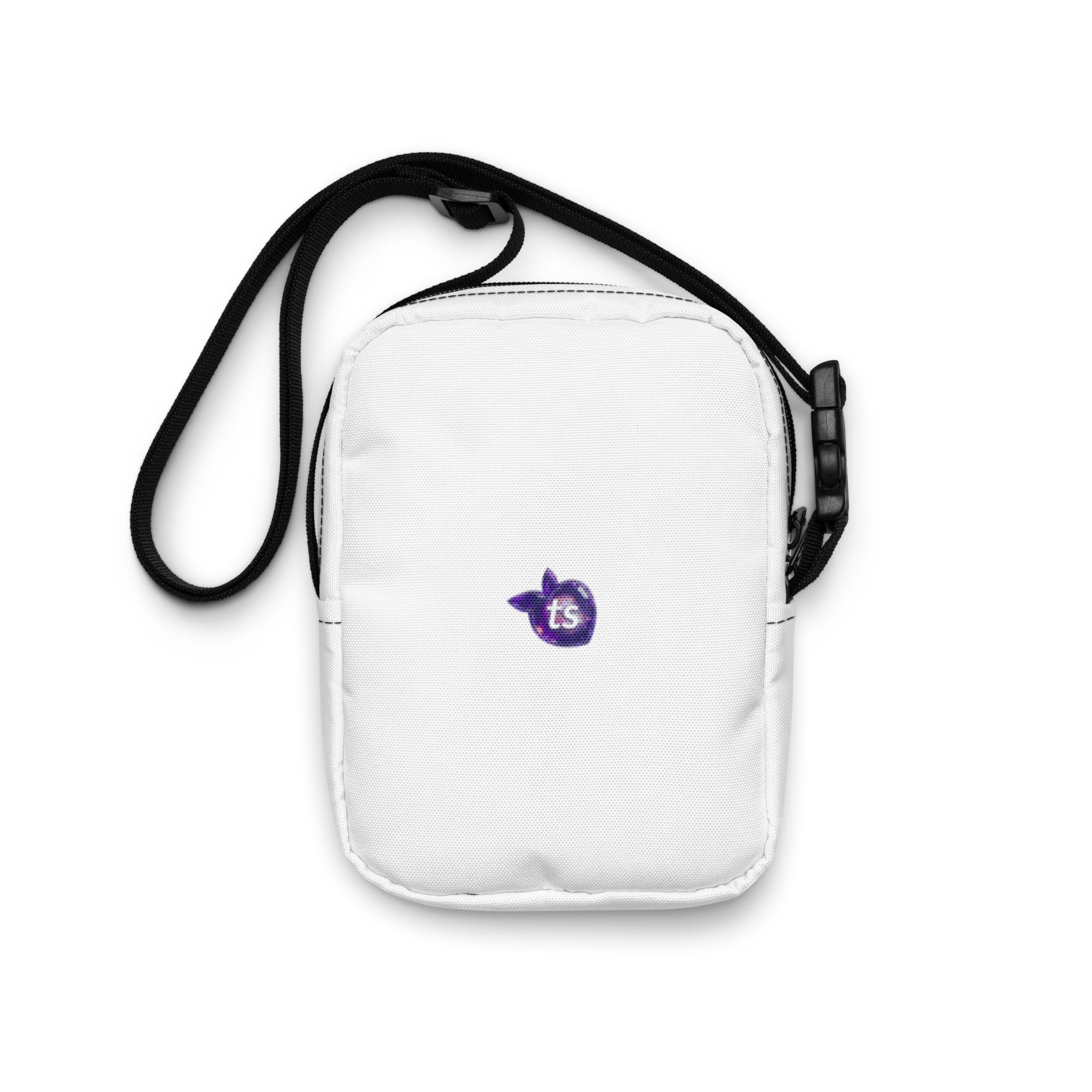 tsgabrielle® • Paris - La Tour Eiffel • Utility torba crossbody • bialy