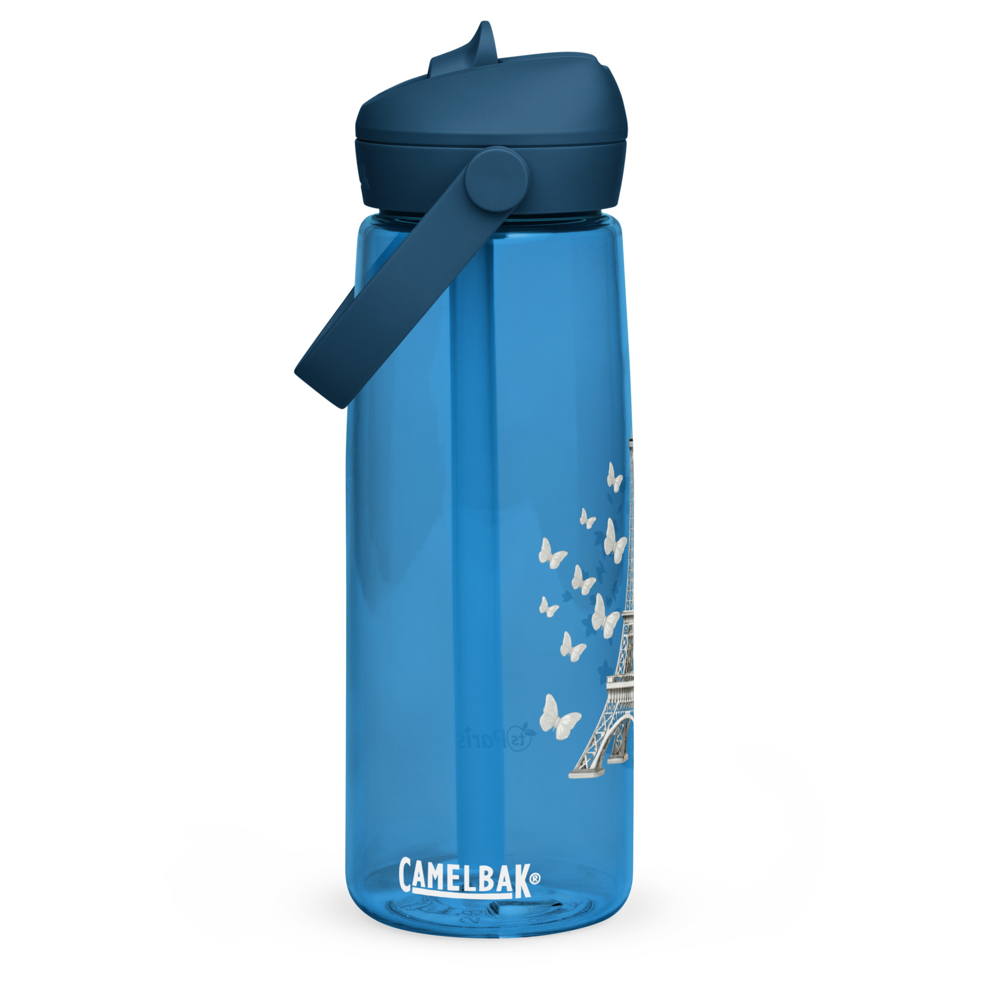 CamelBak® Eddy® by tsgabrielle® • Paris - La Tour Eiffel • Sportowa butelka na wodę • Flip Straw • 3 kolory • 25 oz