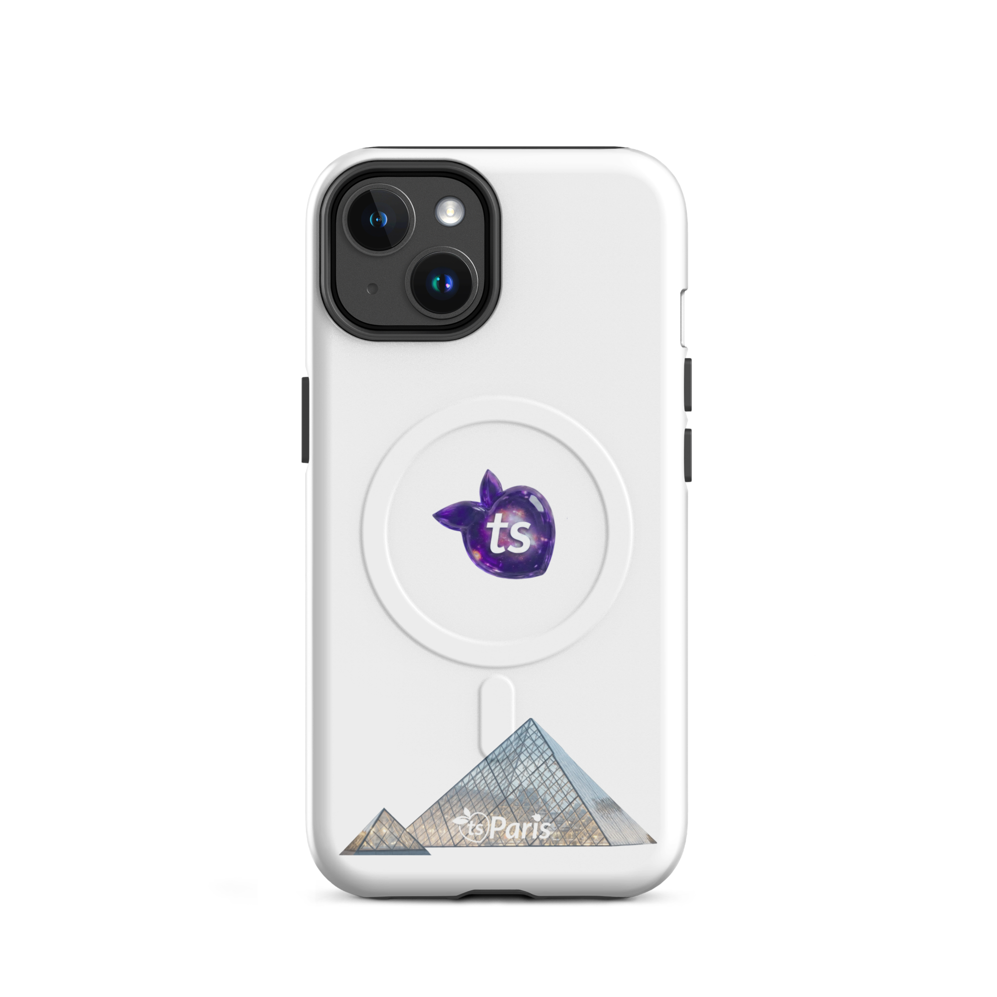 tsgabrielle® • Paris - The Louvre Pyramid • Wytrzymałe etui • MagSafe® • Compatible with iPhone® • Najnowsze modele - View 1
