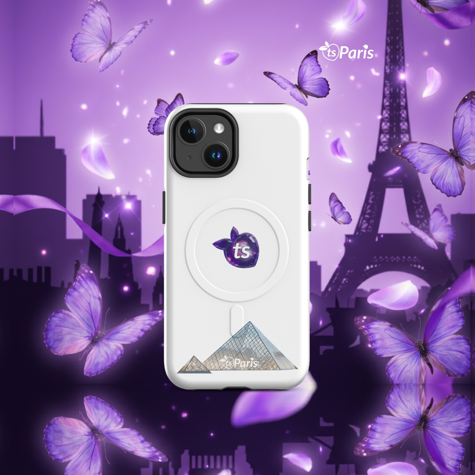 tsgabrielle® • Paris - The Louvre Pyramid • Wytrzymałe etui • MagSafe® • Compatible with iPhone® • Najnowsze modele - Glossy - View 6