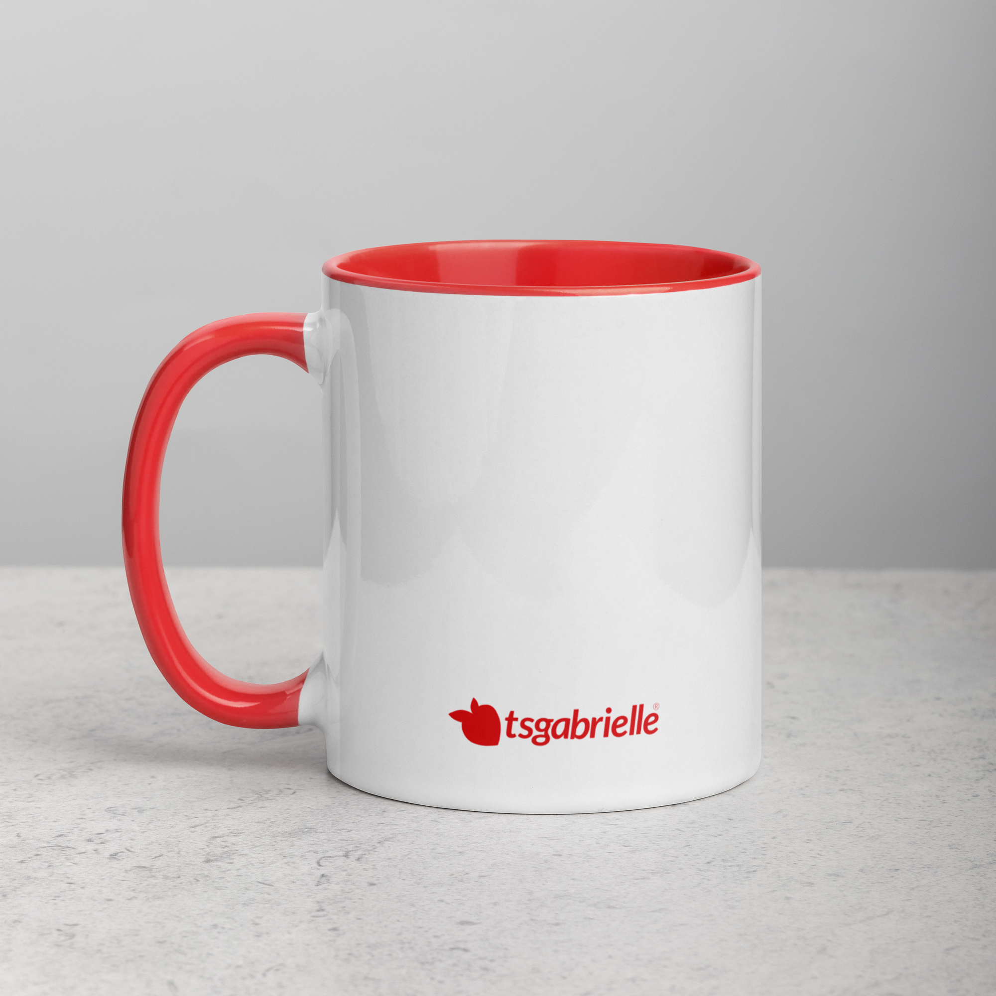 tsgabrielle® • kubek with Color czerwony Inside • ceramika • 2 Sizes - View 6