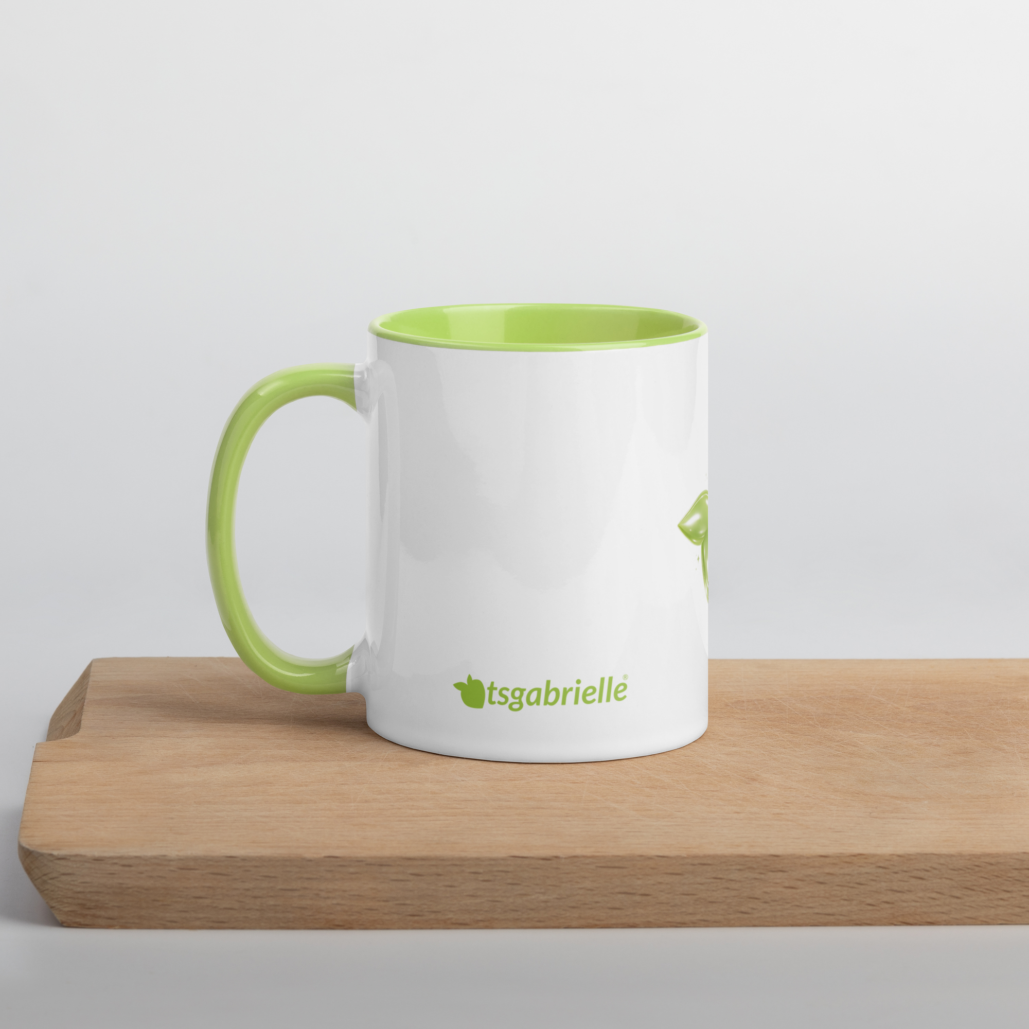 tsgabrielle® • Kubek z limonkowym wnętrzem • Ceramika • 11 oz - View 6
